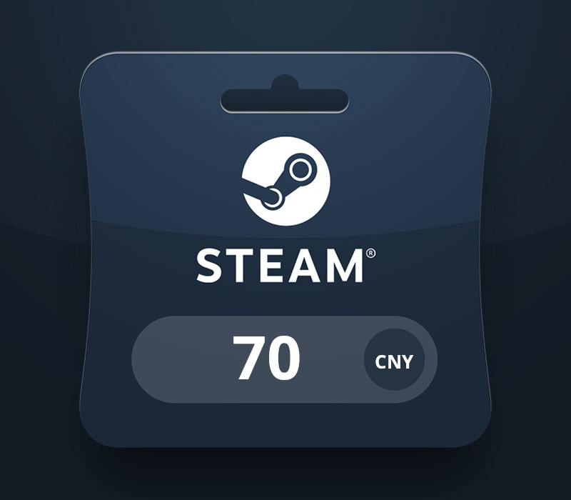 Steam Wallet CNY 70 Подарочная карта CN
