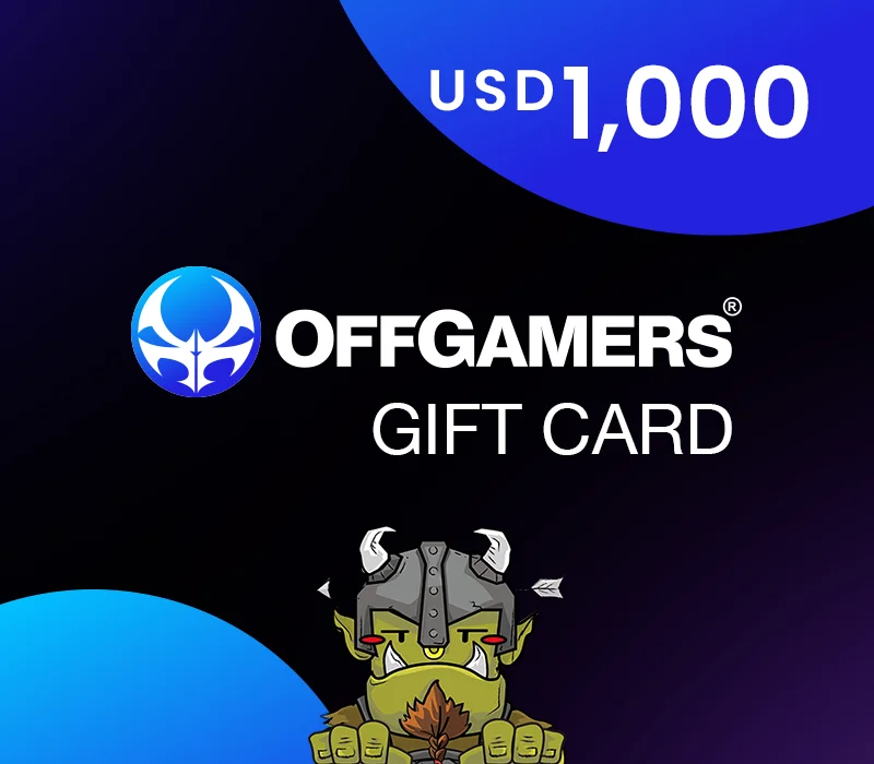 OffGamers USD 1000 Подарочная карта