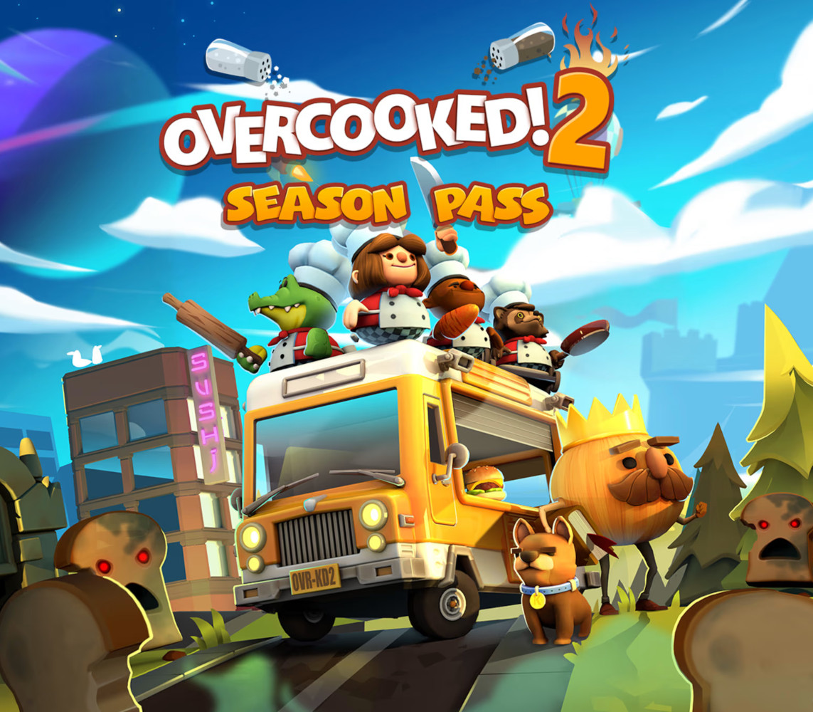 Overcooked! 2 - Сезонный пропуск DLC PC Steam Ключ