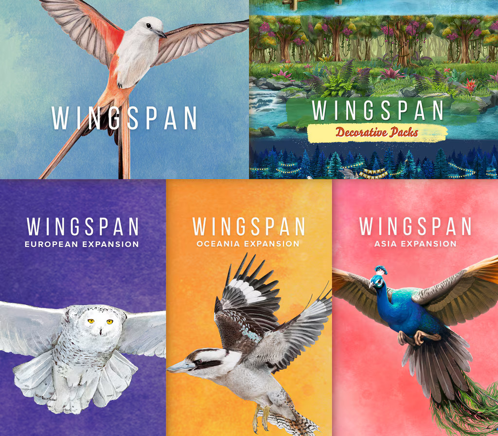 Wingspan + European + Oceania + Asia + Decorative Packs XBOX One / Xbox Series X|S Аккаунт
