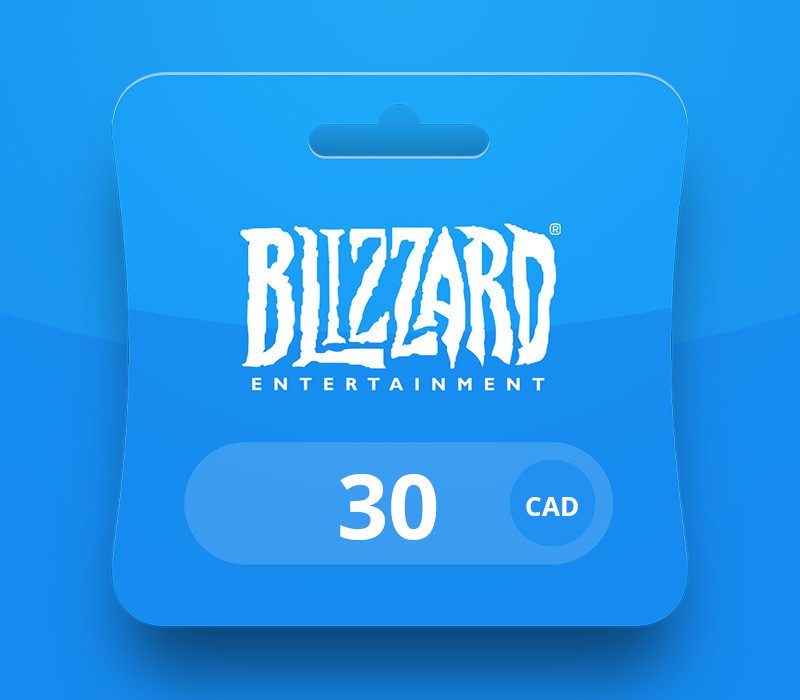 Blizzard CAD 30 Battle.net Подарочная карта CA