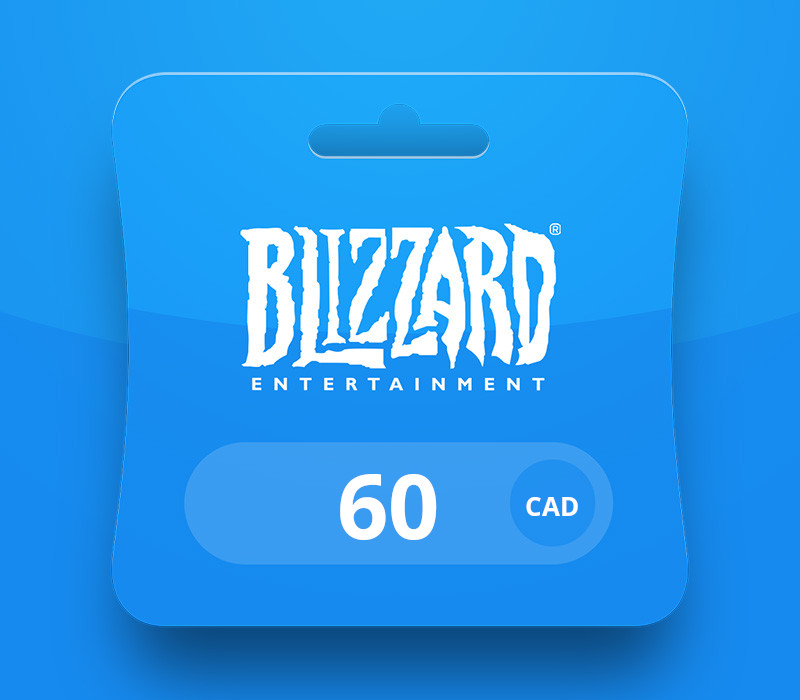 Blizzard CAD 60 Battle.net Подарочная карта CA