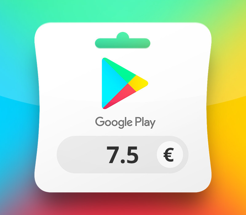 Google Play EUR 7.5 Подарочная карта AT