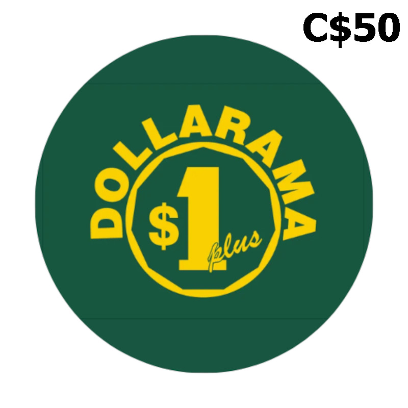 Dollarama CAD 50 Подарочная карта CA