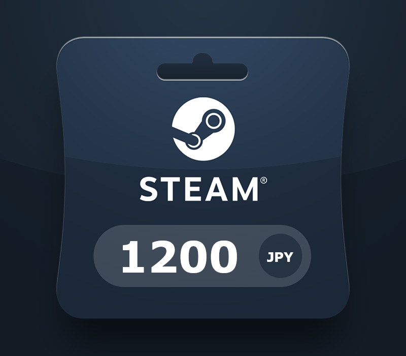 Steam Подарок Карта JPY 1200 JP Код активации