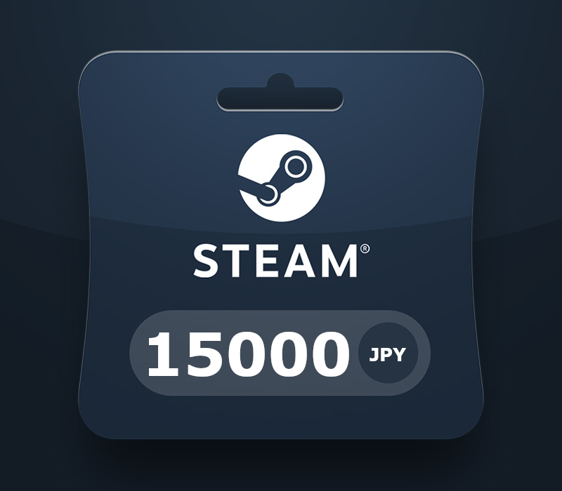 Steam Подарок Карта JPY 15000 JP Код активации
