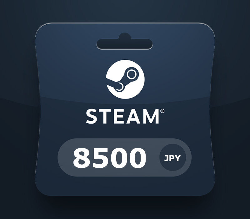 Steam Wallet JPY 8500 Подарочная карта JP