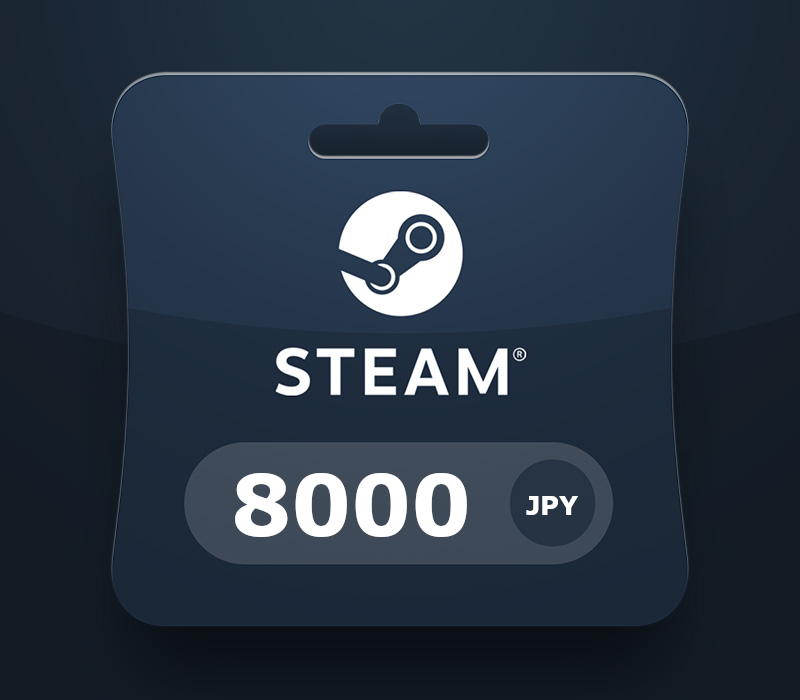 Steam Подарок Карта JPY 8000 JP Код активации