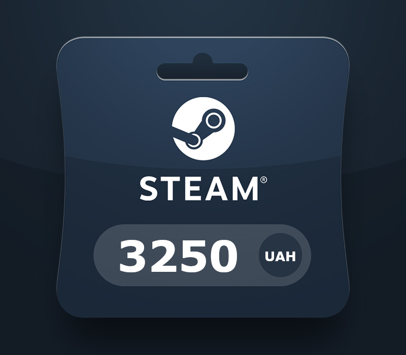 Steam Подарок Карта 3250 UAH UA Код активации