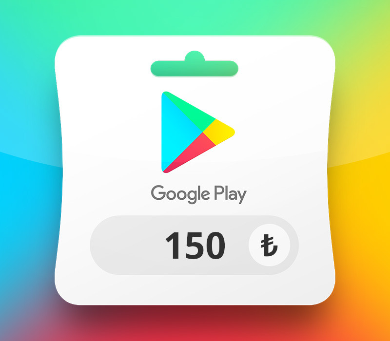 Google Play TRY 150 Подарочная карта TR