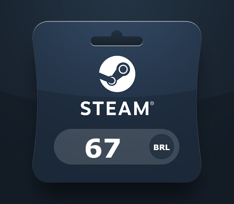 Steam Подарочная карта BRL 67 BR Код активации
