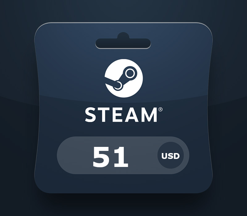 Steam Подарок Карта USD 51 US Код активации