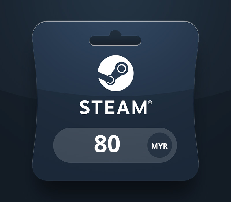 Steam Wallet MYR 80 Подарочная карта MY