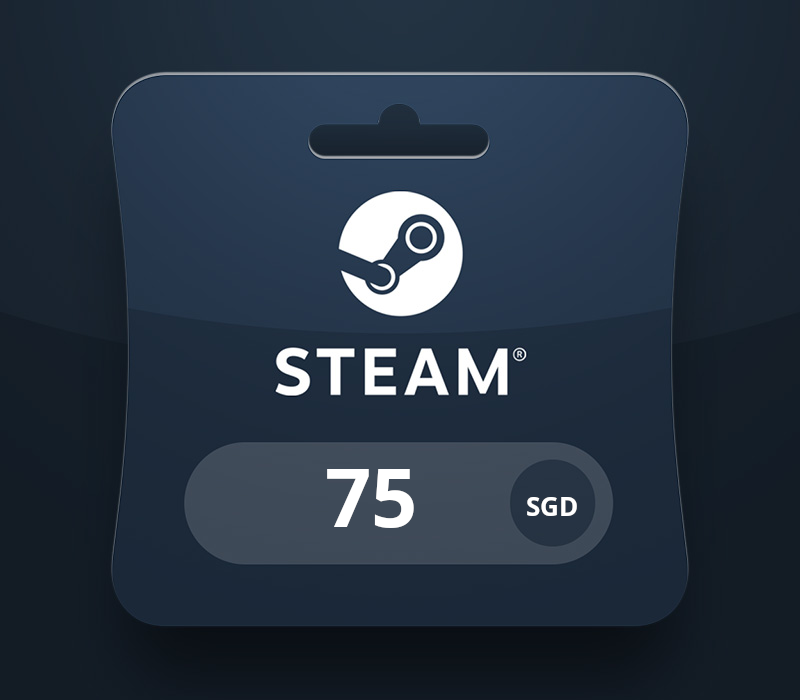 Steam Wallet SGD 75 Gift Card SG