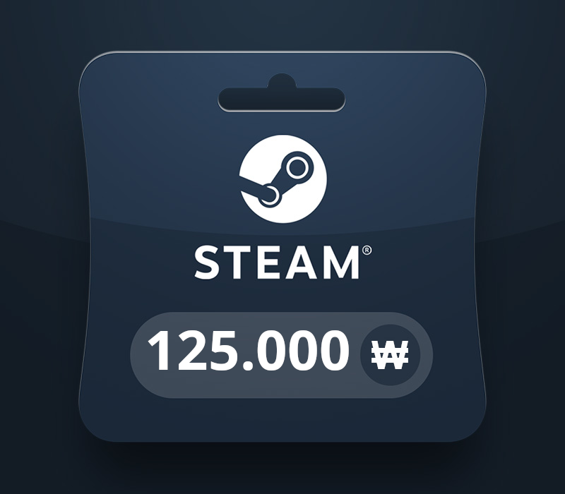 Steam Подарок Карта KRW 125000 KR Код активации