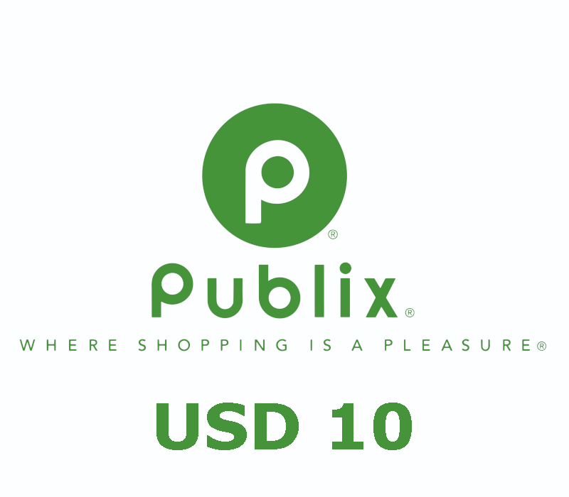 Publix USD 10 Подарочная карта US