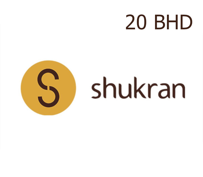 Shukran BHD 20 Подарочная карта BH