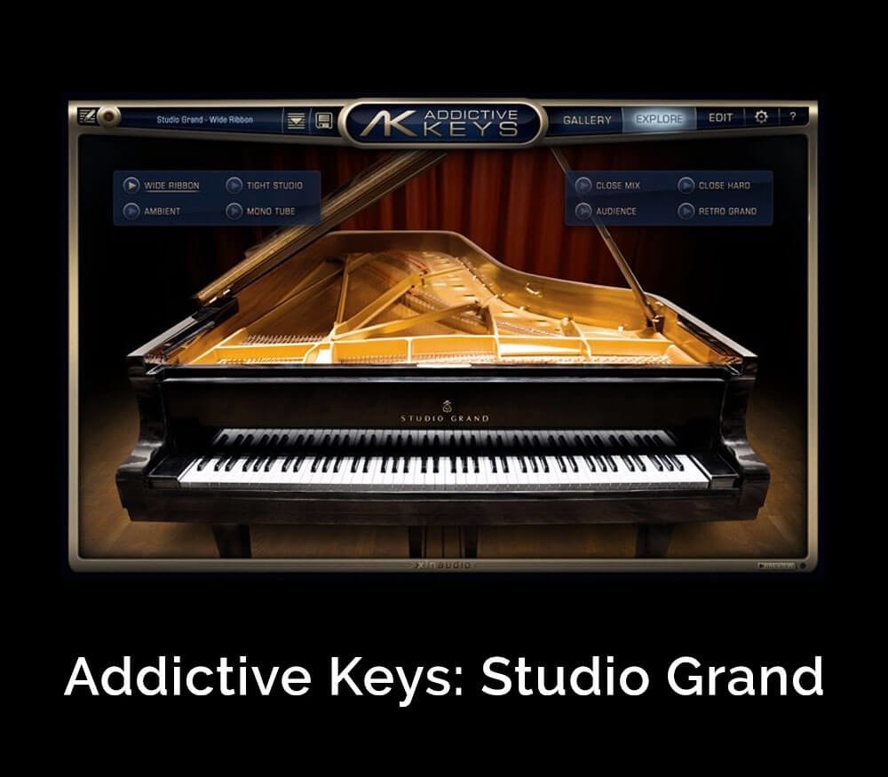 XLN Addictive Keys Studio Grand PC/MAC Ключ