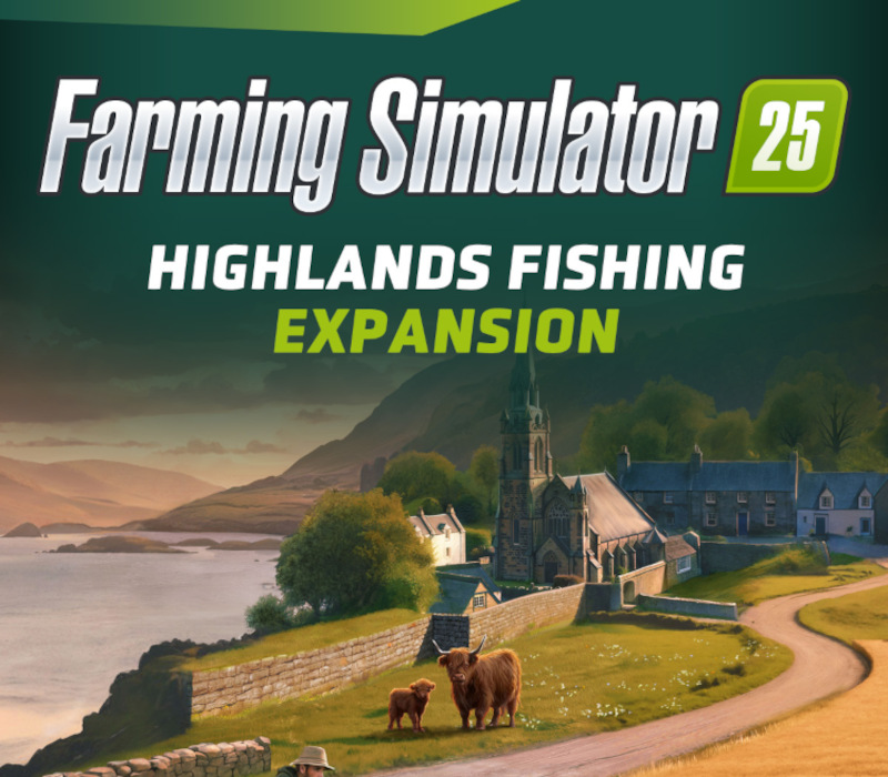 Farming Simulator 25 - Highlands Fishing Дополнение DLC PC Steam Ключ