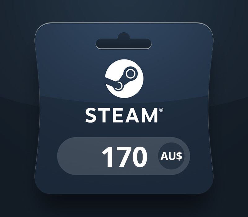Steam Wallet AUD 170 Подарочная карта AU