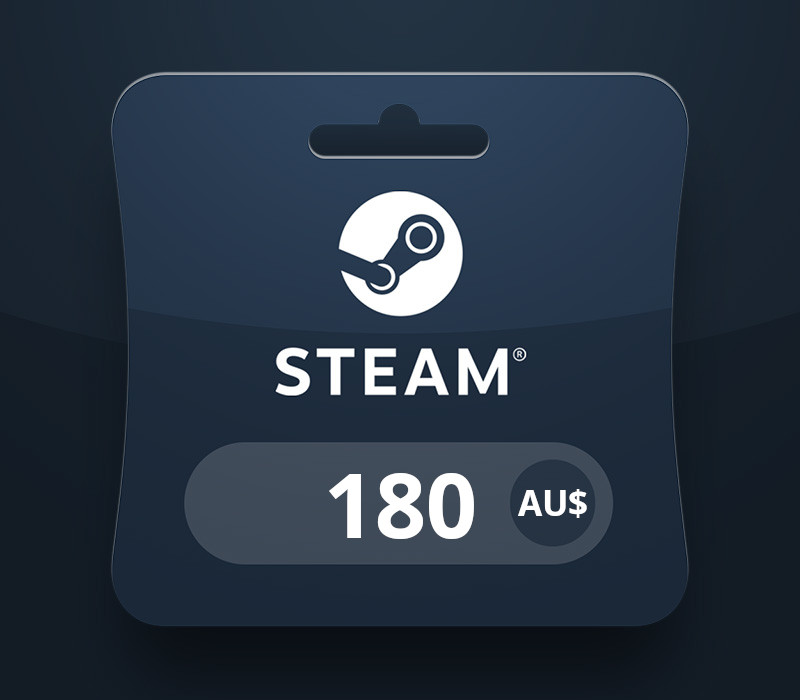 Steam Wallet AUD 180 Подарочная карта AU