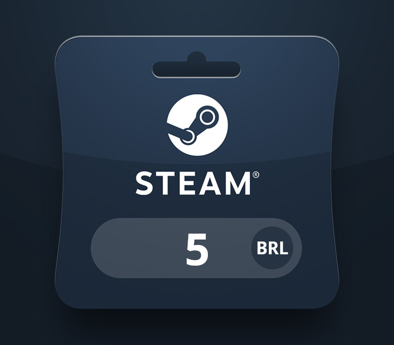 Steam Wallet BRL 5 Подарочная карта BR