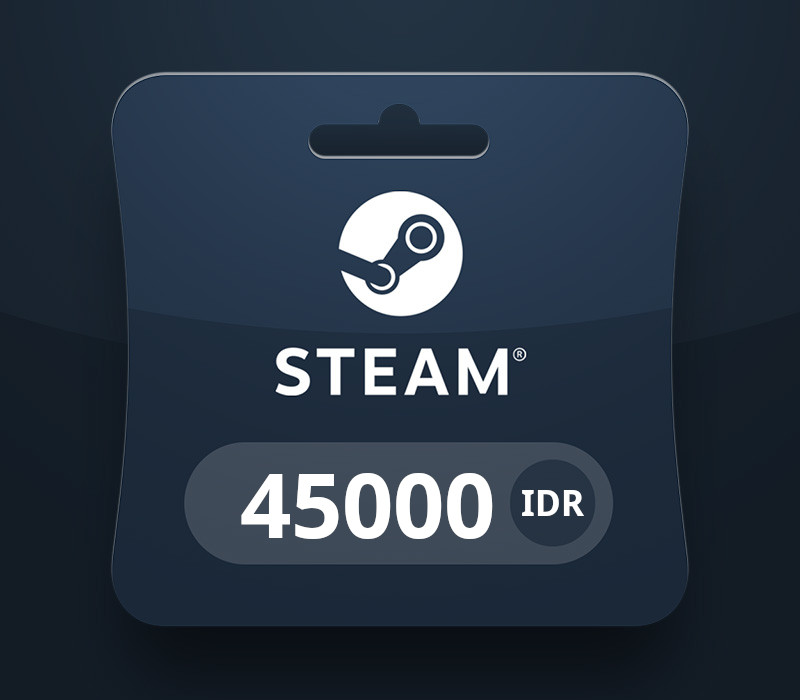 Steam Wallet IDR 45000 Подарочная карта ID