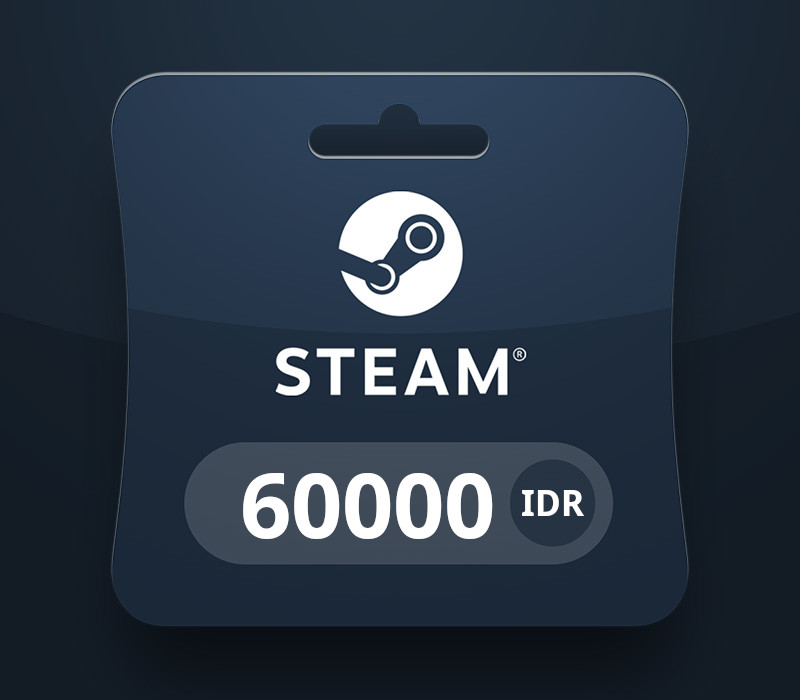 Steam Wallet IDR 60000 Подарочная карта