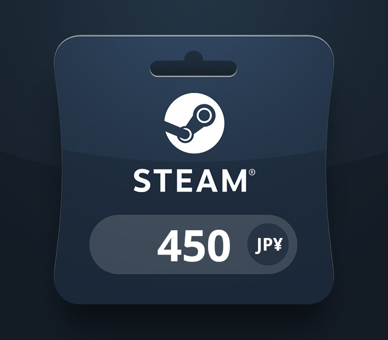 Steam Wallet JPY 450 Подарочная карта JP