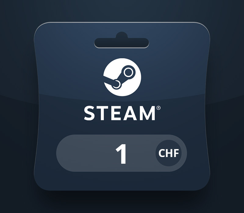 Steam Wallet CHF 1 Подарочная карта CH