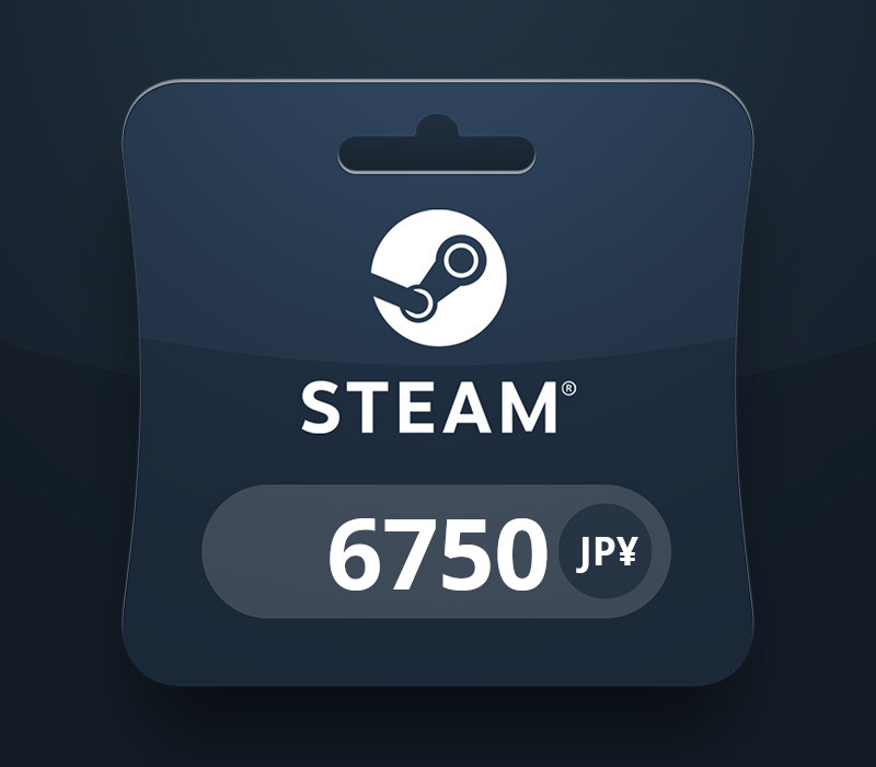 Steam Wallet JPY 6750 Подарочная карта JP