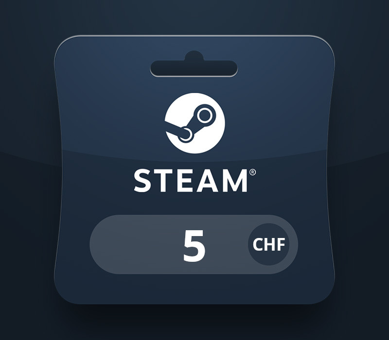 Steam Wallet CHF 5 Подарочная карта CH