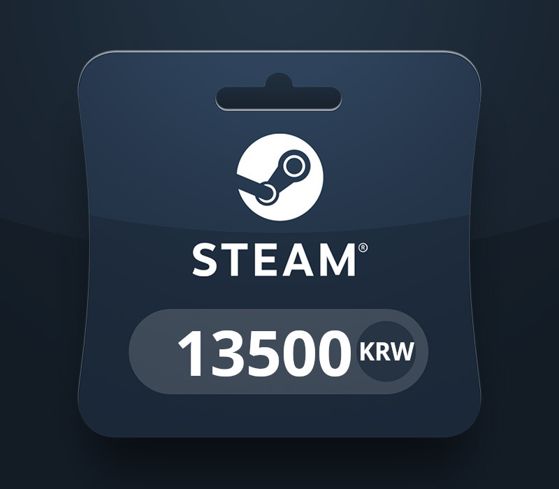 Steam Wallet KRW 13500 Подарочная карта KR