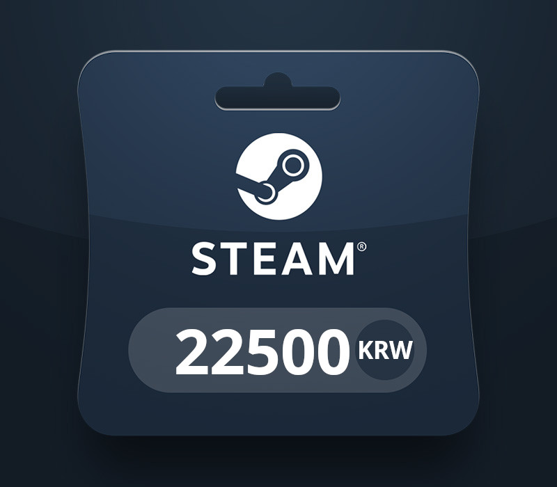 Steam Wallet KRW 22500 Подарочная карта KR