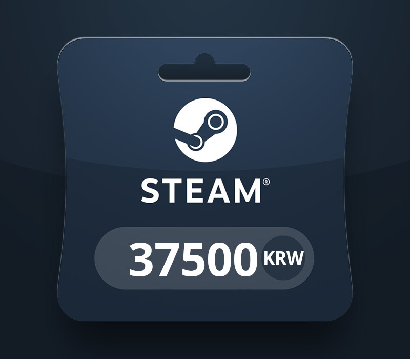 Steam Wallet KRW 37500 Подарочная карта KR