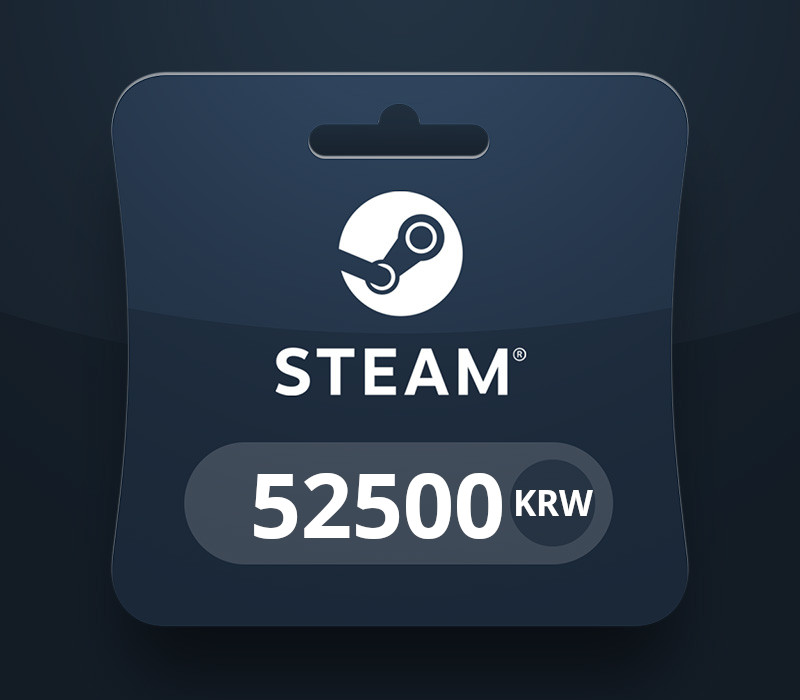 Steam Wallet KRW 52500 Подарочная карта KR