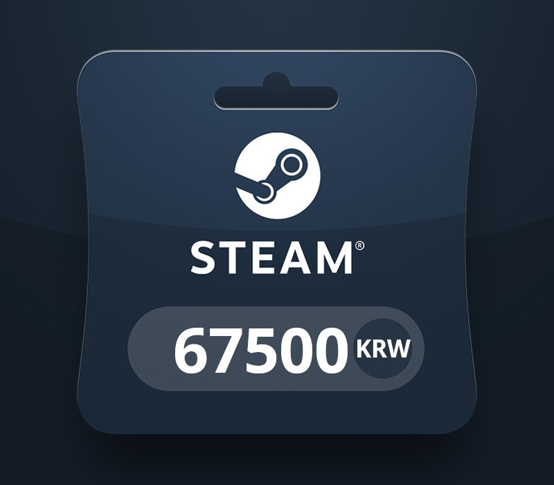 Steam Wallet KRW 67500 Подарочная карта KR