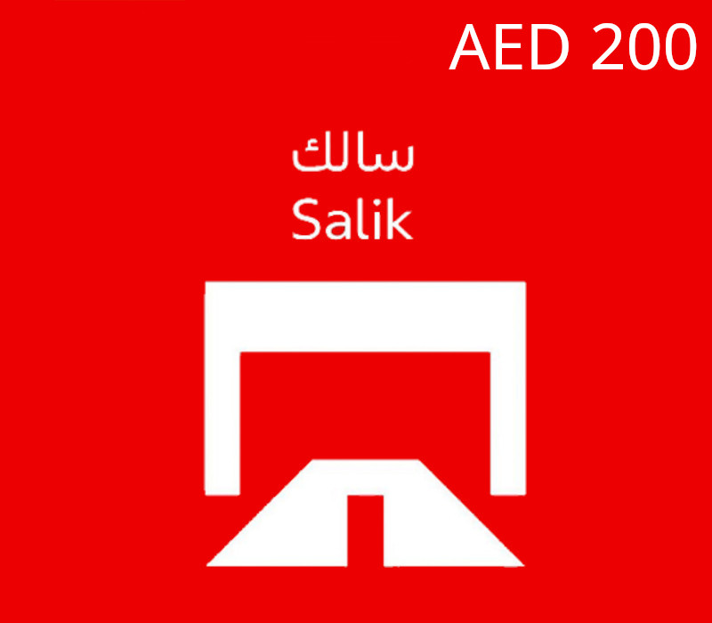Salik Recharge AED 200 Подарочная карта AE