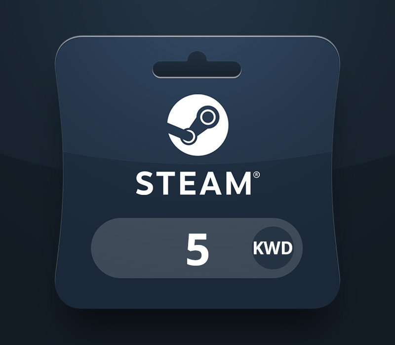 Steam Wallet KWD 5 Подарочная карта KW