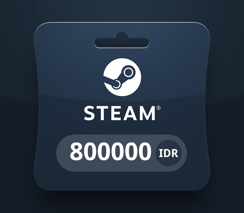 Steam Wallet IDR 800000 Подарочная карта ID