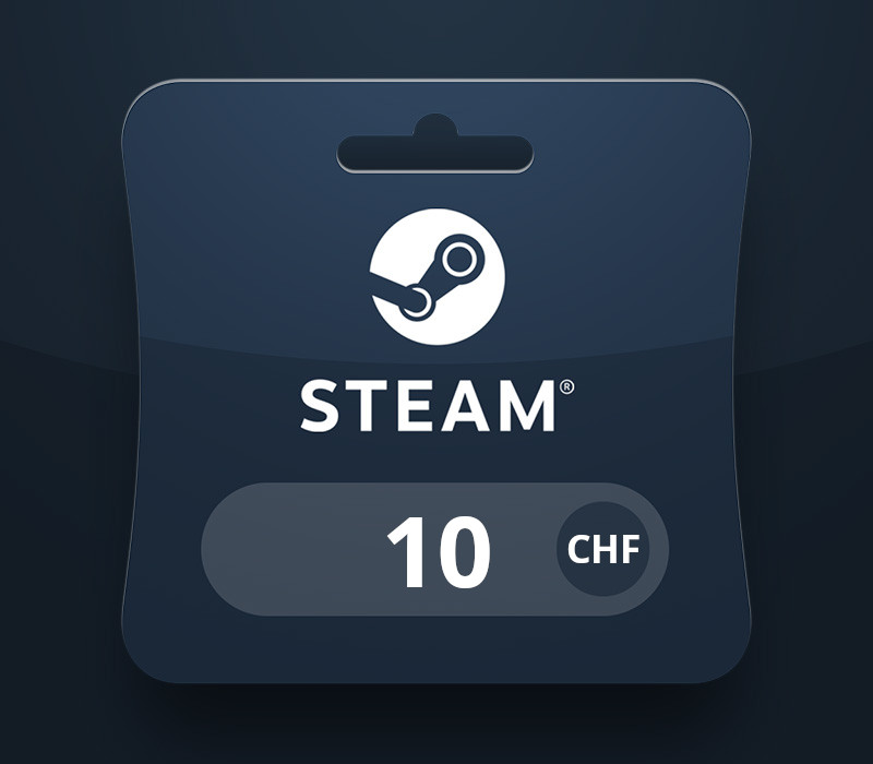 Steam Wallet CHF 10 Подарочная карта CH