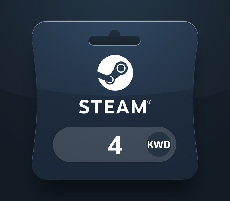 Steam Wallet KWD 4 Подарочная карта KW