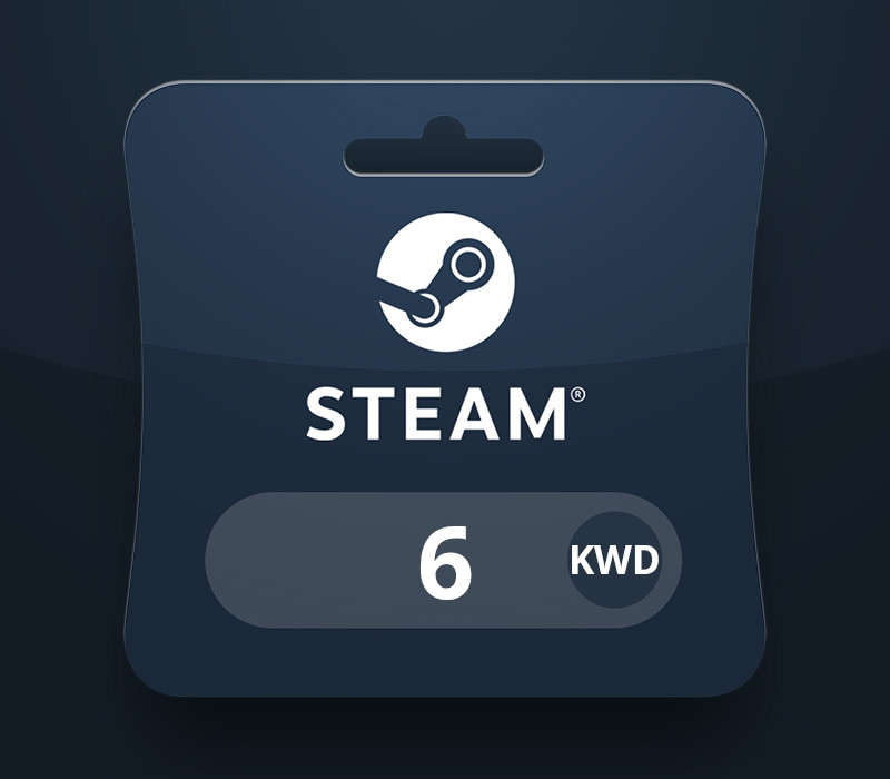 Steam Wallet KWD 6 Подарочная карта KW
