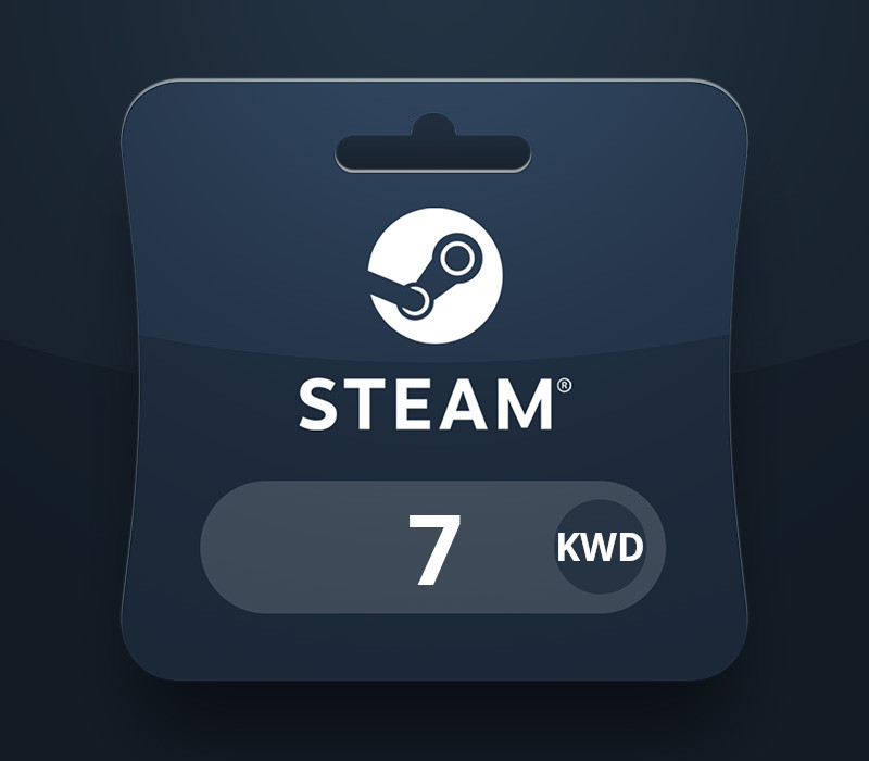 Steam Wallet KWD 7 Подарочная карта KW