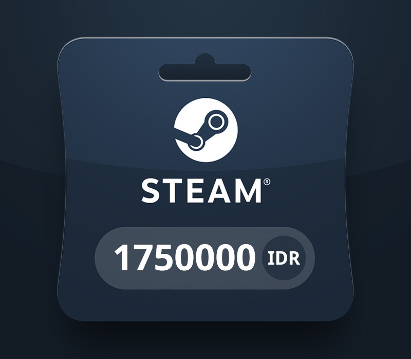 Steam Wallet IDR 1750000 Подарочная карта ID