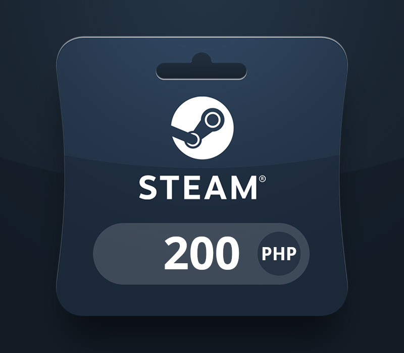 Steam Wallet PHP 200 Подарочная карта PH