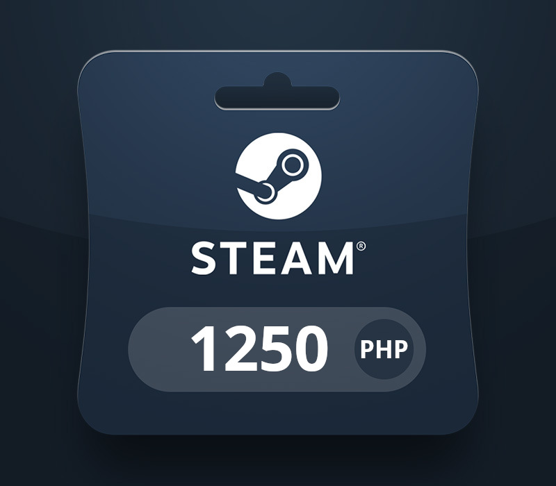 Steam Wallet PHP 1250 Подарочная карта PH