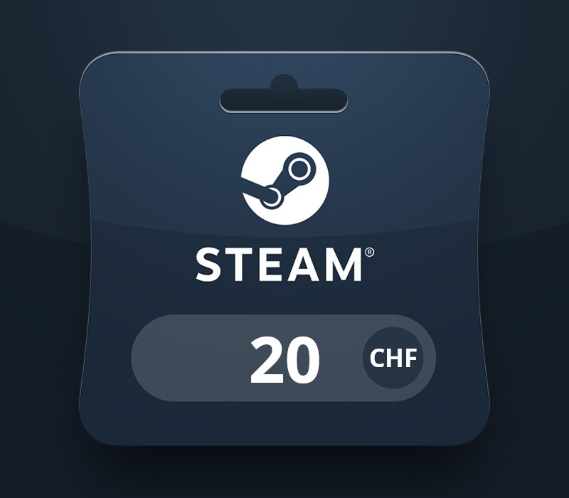 Steam Wallet CHF 20 Подарочная карта CH
