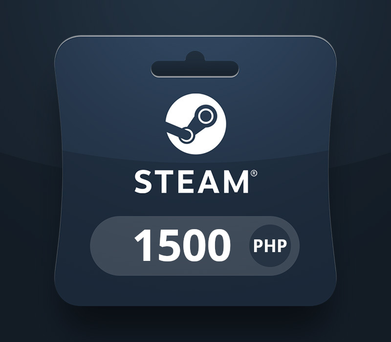 Steam Wallet PHP 1500 Подарочная карта PH