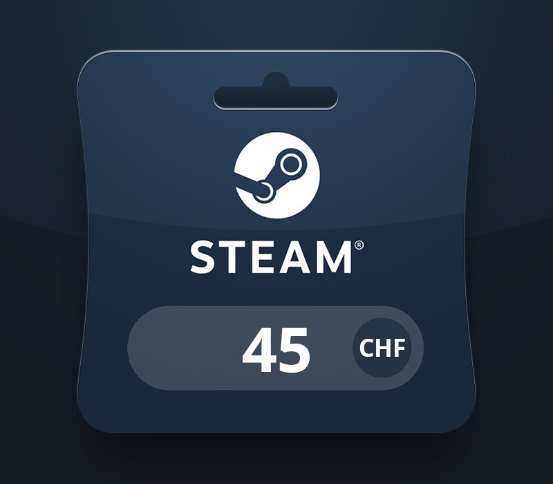 Steam Wallet CHF 45 Подарочная карта CH